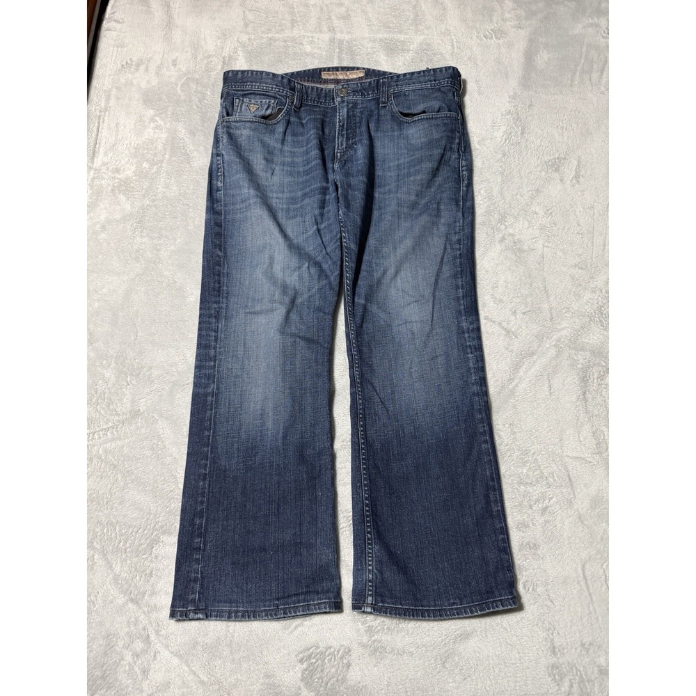 Guess Falcon Boot Jeans‎ Mens 38x28 Regular Fit Western Bootcut